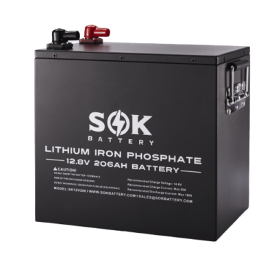 SOK 12V 206Ah Lithium Battery