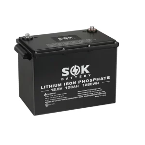 SOK 12v 100Ah Marine Grade Lithium Battery
