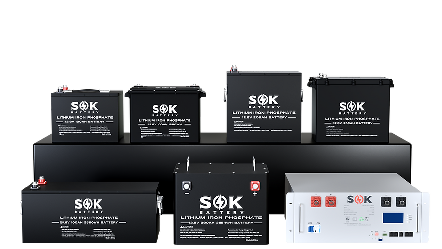 SOK Battery Range